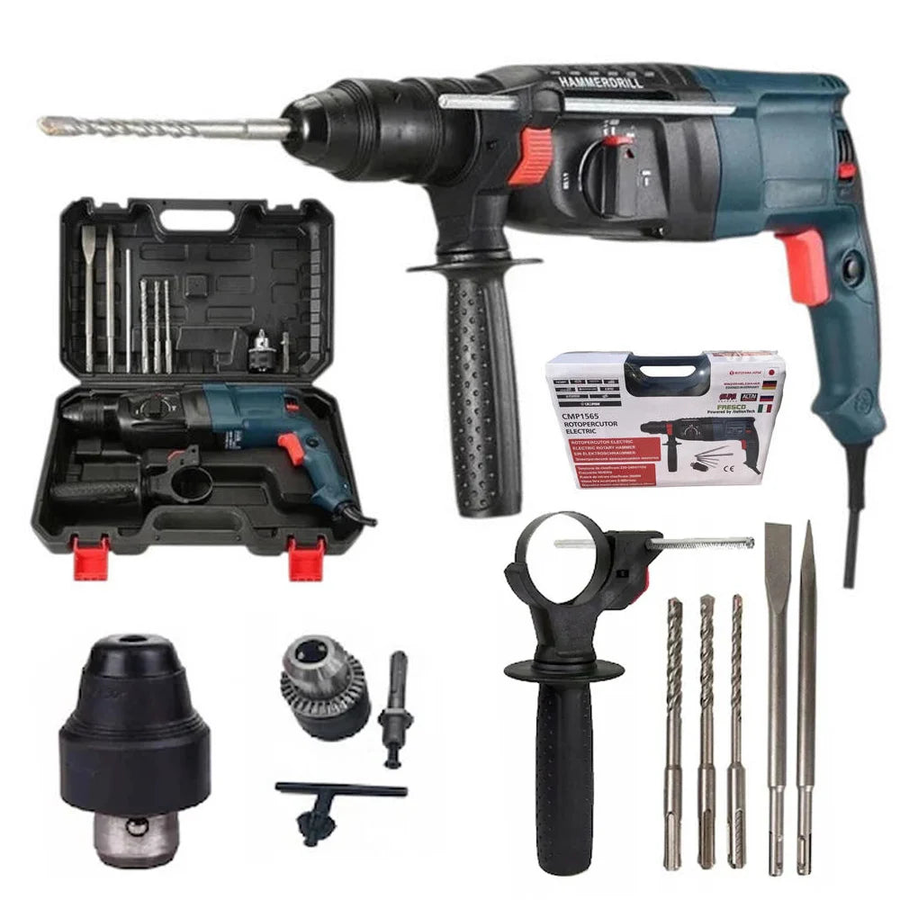 Ciocan-Rotopercutor Leihmann – 2500W, Multifunctional cu Valiza de Transport