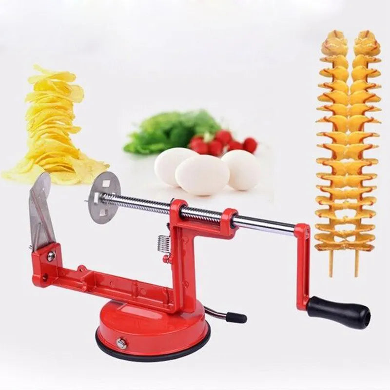 Dispozitiv pentru taiat cartofi in spirala Spiral Potato Slicer