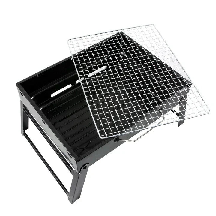 Gratar portabil din tabla pentru camping sau gradina