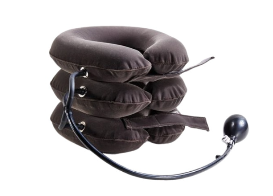 Guler Cervical , Corectia coloanei, Eliminarea durerilor cervicale, Gonflabil, 3 camere