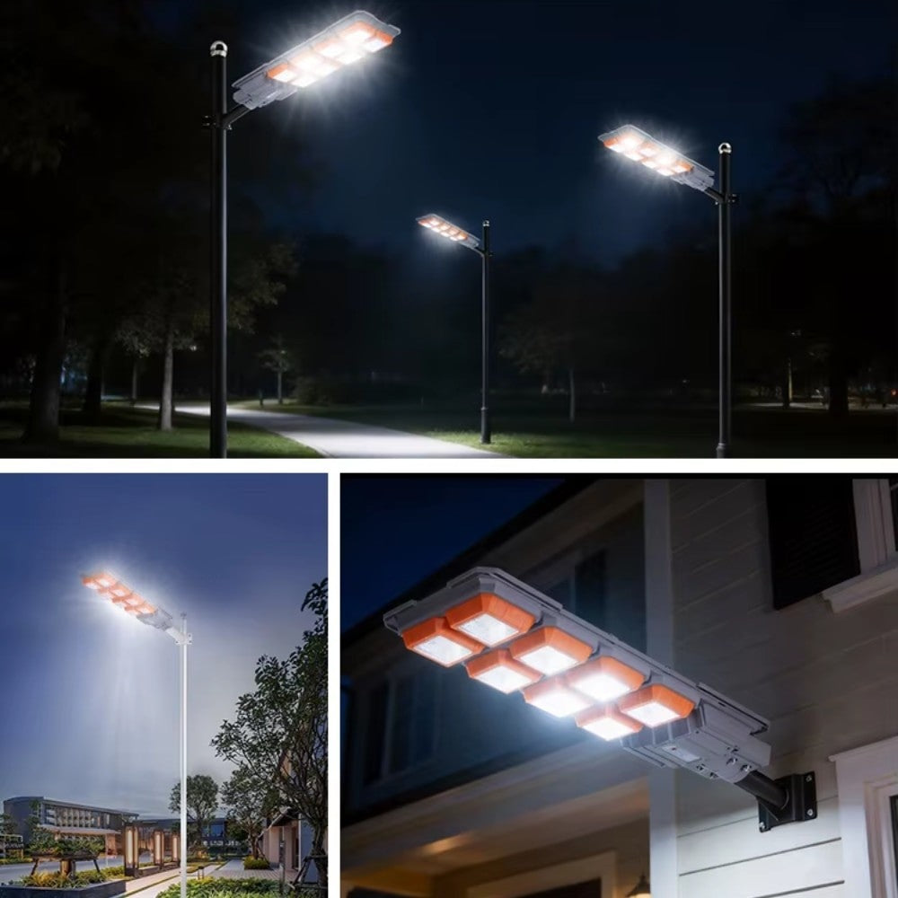Lampa Solara Stradala Premium LED 3000W – Iluminare Puternica, Autonomie Mare si Rezistenta IP66 pentru Exterior