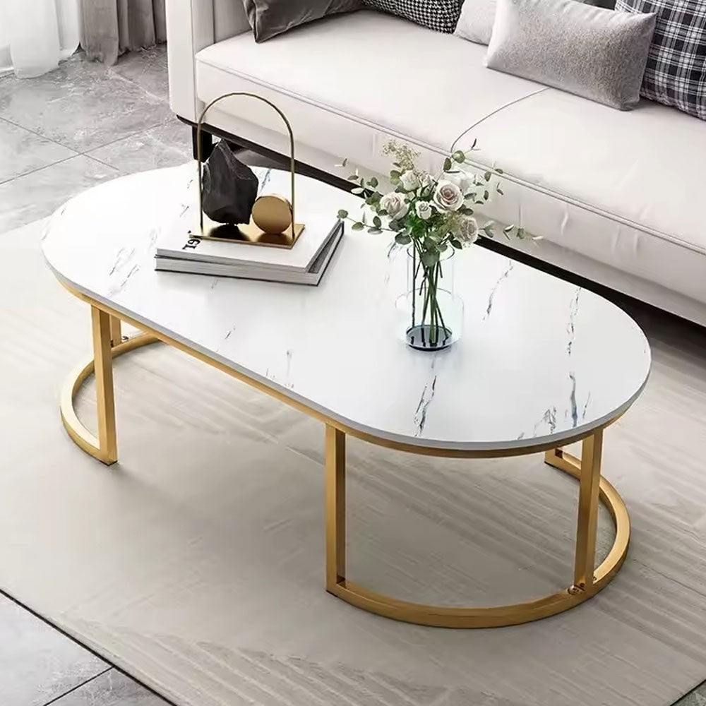 Masuta Ovala Dining Lemn Masiv Design Modern Eleganta 120 * 60 * 45cm