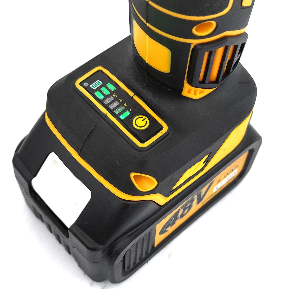 Polizor Unghiular cu 2 Acumulatori Mustang, 48V, 5Ah, Disc 125 mm, 9000 rpm