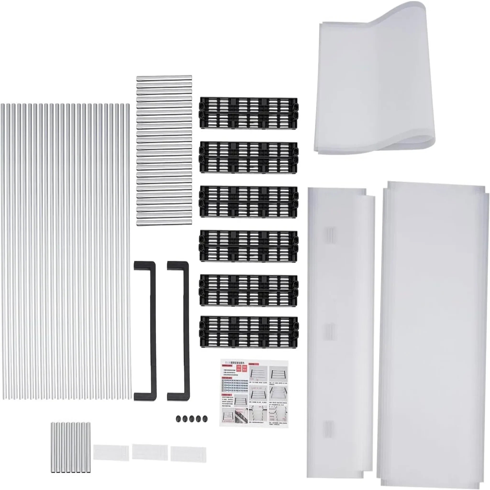 Raft pliabil pentru pantofi cu 5 Niveluri, design modern, stabil și multifuncțional – Alb, 60x28x110 cm