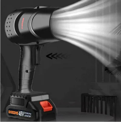 Suflanta de praf, volum de aer 555 metri cubi pe minut, putere mare, fara fir si portabila, indepartare praf, apa si zapada, protectie la supraincalzire