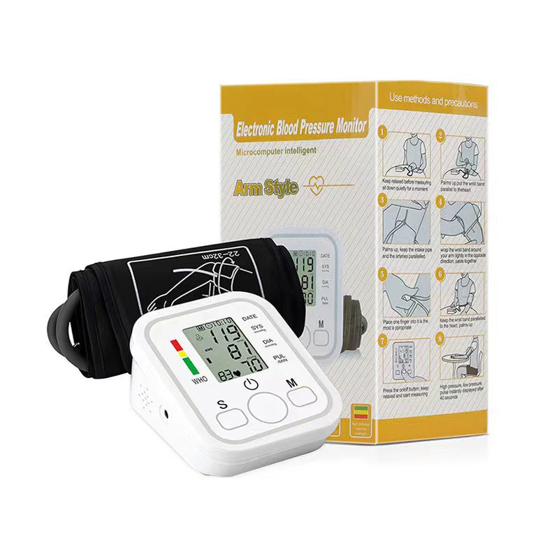 Tensiometru Electronic de Braț, Alimentare USB/Baterii, Capacitate 99 Memorări