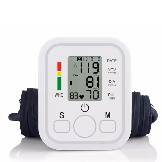 Tensiometru Electronic de Braț, Alimentare USB/Baterii, Capacitate 99 Memorări